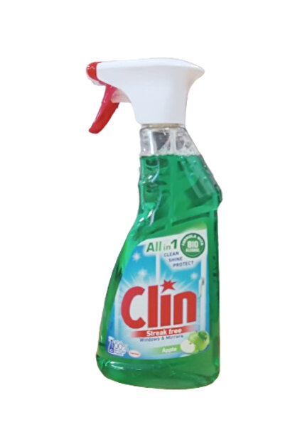 Clin Detergent geamuri Windows & Glass Apple, 500 ml