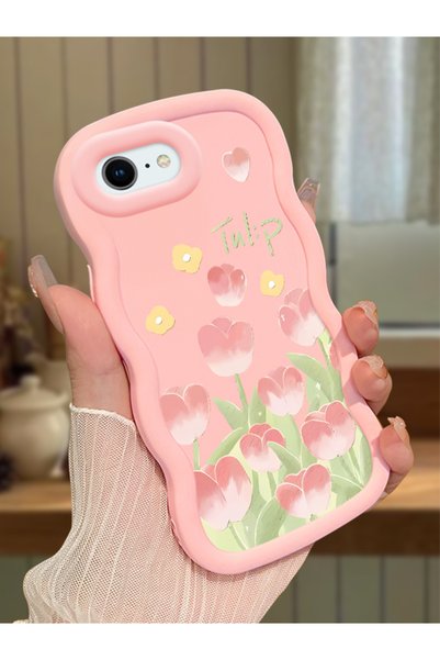 ucuc iPhone 6 Plus/6S Plus Uyumlu Pembe Silikon Kılıf Kamera Korumalı Darbe E...