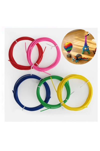 JMB Set 5 Filamente Color pentru Stilou 3D
