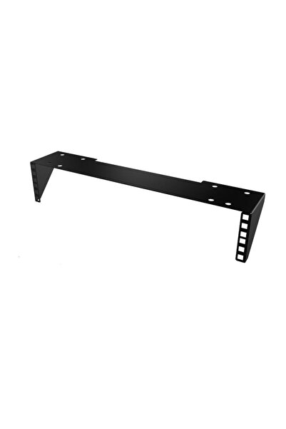Lanview Suport de perete vertical cu cadru deschis 2U de 19 inch - Negru