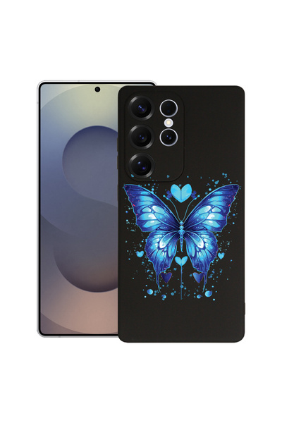 bestcase Husă TPU Ultra Subțire pentru Samsung Galaxy S26 Ultra, Fluture Alba...