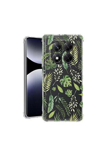 bestcase Husă Antișoc pentru Xiaomi Redmi Note 15 Pro 4G, Frunze verzi, 31436...