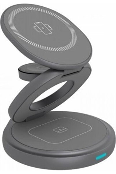 RaidSonic ICY BOX IB-SH101-CH, pentru Smartphone, Smartwatch, Antracit, Gri, ...
