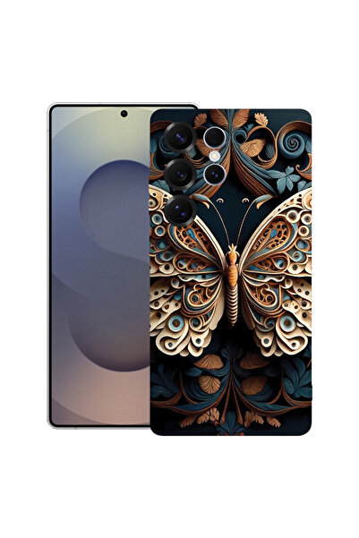 bestcase Husă TPU Ultra Subțire pentru Samsung Galaxy S26 Ultra, Fluture Frum...