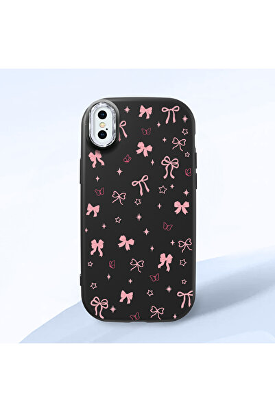 SLIMFELT iPhone XS Max Uyumlu Fiyonklu Şeker Kılıf, Yumuşak Silikon, Solmayan...