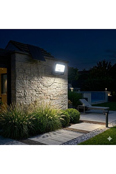 ACK 150W LENSLİ SOLAR LED PROJEKTÖR 6500K IP65