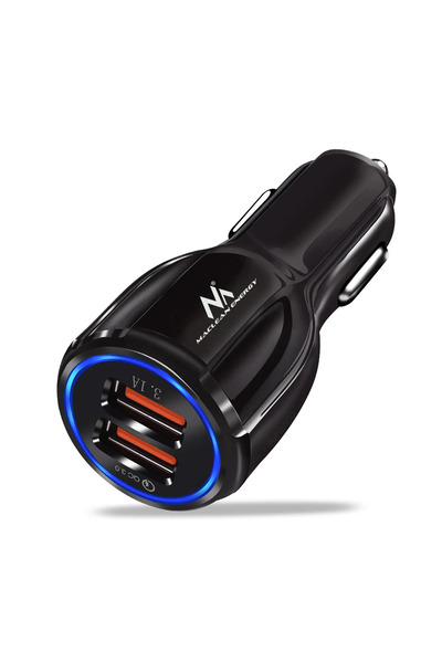 Maclean Încărcător de baterii MCE478 B 2x USB-A 3 A (MCE478 B)