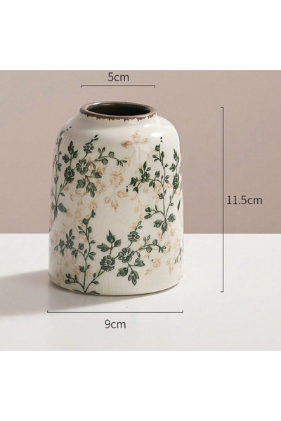choice2 l Ice Cracked Ceramic Vase Handmade Vase Bohemian Art Home Decoration...