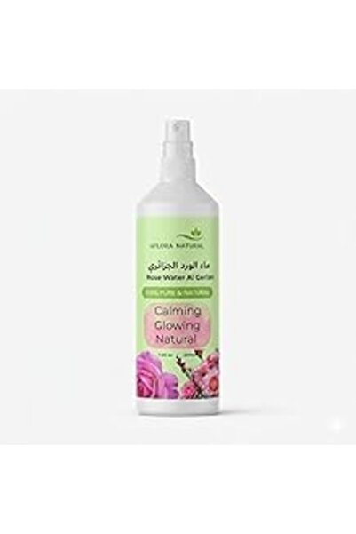 AFLORA ماء الورد الجزائري للوجه والجسم، 200 مل، رذاذ منعش نقي، مقطر بالبخار، ...