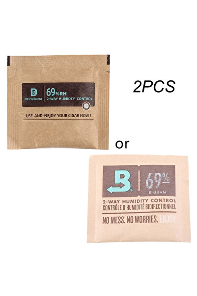 Choice sale B Good Quality 8g 69% RH 2-Way Humidity Control for Cigars Portab...