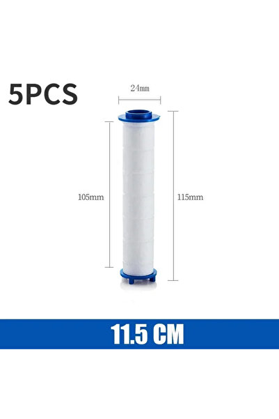 Choice1 5pcs 11.5cm 5Pcs Set Shower Head Replacement PP Cotton Filter Water P...