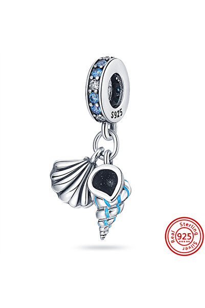 Choice79 QT247 Original 925 Sterling Silver Ocean Series Starfish Pendant DIY...