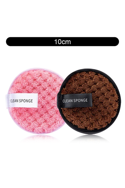 Choice8 2pcs 1/4pcs Makeup Remover Microfiber Cotton Pad Cosmetics Washable M...