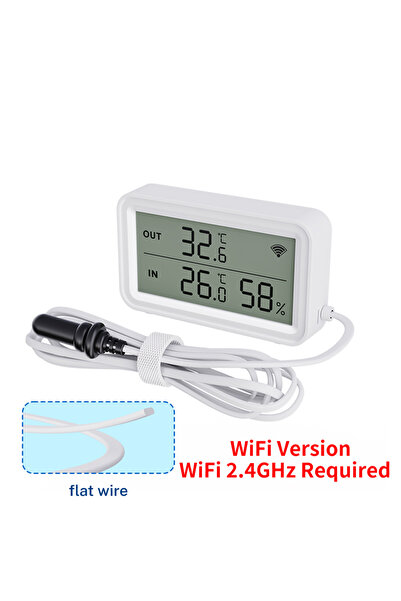 Choice WiFi Version Tuya WiFi Zigbee Temperature and Humidity Sensor With Ext...
