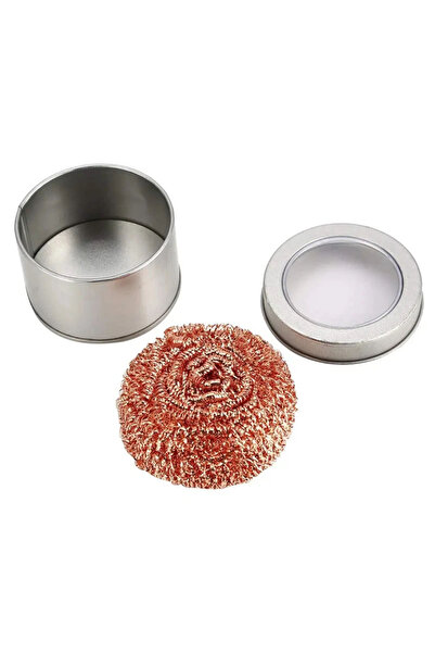 Choice4 Silvery Kit1 Brass Solder Tip Cleaner Sponges Balls Copper Wire Scrub...