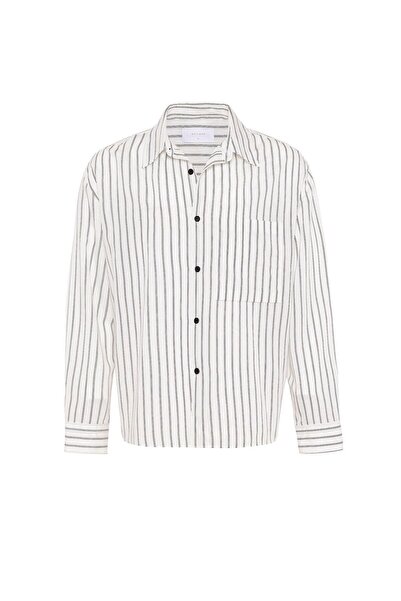 S13 Store Relax fit striped men's shirt