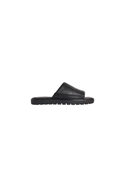 Calvin Klein SQ MOLDED SANDAL SLIDE AOP LTH