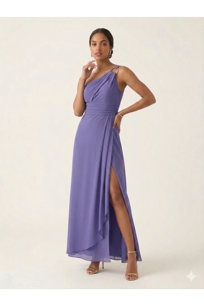 centilmen فستان سهرة VELANA مع مشبك على الكتف 8302