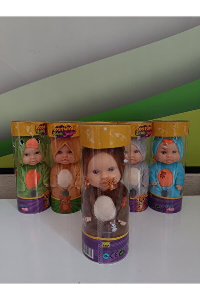 Vovo Store Renkli Kostümlü JR Bebek Oyuncak