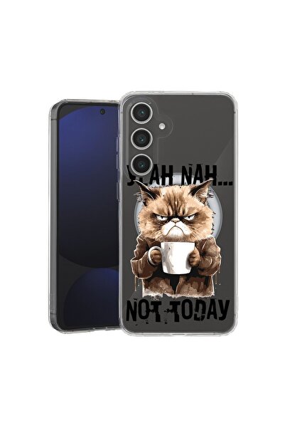 bestcase Husă pentru Samsung Galaxy A36 cu designul „Not Today”, din TPU anti...