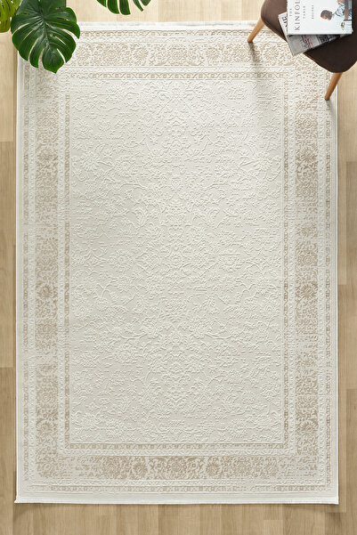 Mariesse Home Bambu dokulu Vintage modern dokuma salon oturma odası halısı