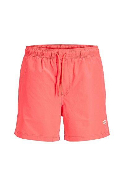 Jack & Jones Jpstmauı Tropıc Solid Swim Shorts Reg Sn شورت سباحة للرجال 12291...