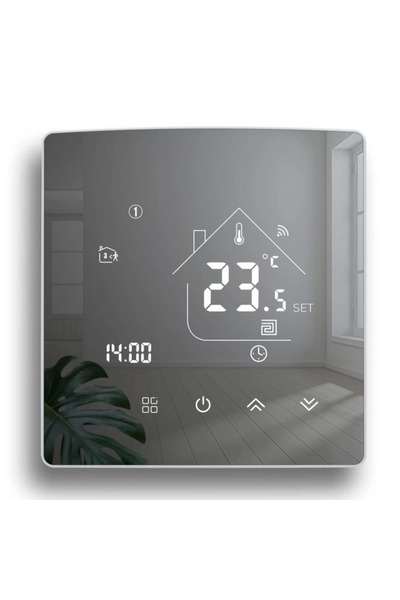 BeOk Termostat programabil WiFi „BeOk TGR85‑WIFI‑WPB” – Termostat digital int...
