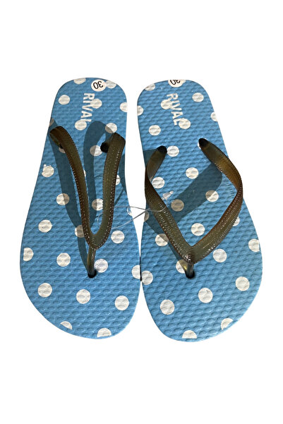 Rival Kids Flip Flops with Polka Dot – Comfortable, Lightweight and Flexible ...
