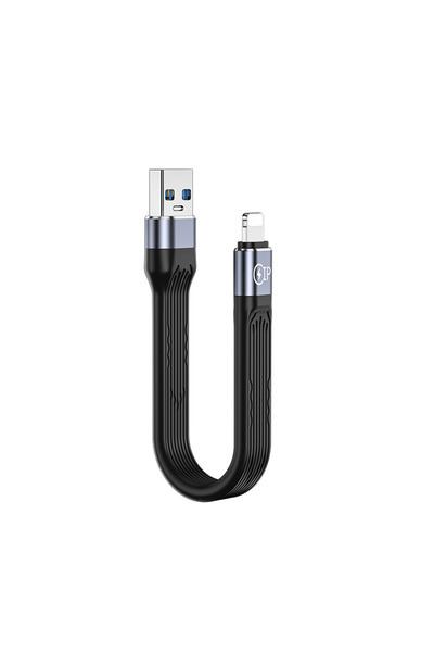Choice 13.8cm USB A to 8Pin PD 20W Short USB C Cable for iPhone 13 14 Pro Max...