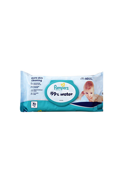 Wipe Smile 99% water baby wipes 60pcs