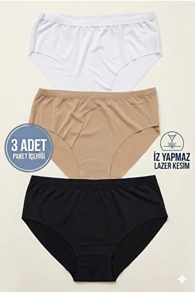 Funny Life Laser Cut Seamless Women's Panties - No Trace