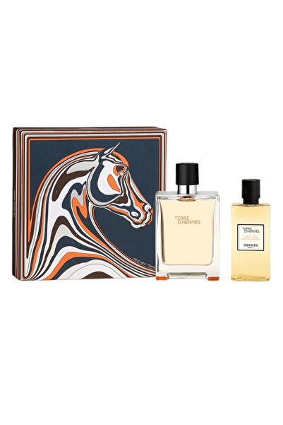 Hermes Terre D'Hermes zestaw woda toaletowa spray 100ml + żel pod prysznic 80ml