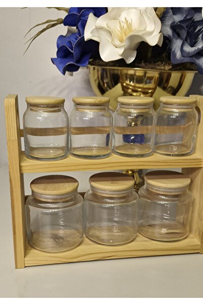 hasgül Bambu baharat takımı 7 li