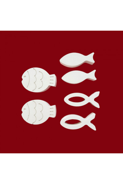 CREATIVITATEPLUS Set 6 figurine din ipsos Pesti