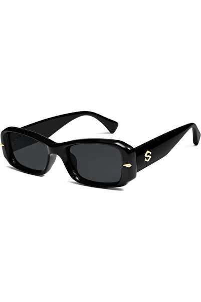 SOJOS Trendy Square Polarized Sunglasses for Women Men Hexagon UV400 Protecti...