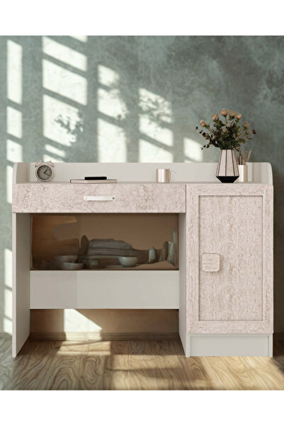 miracool Nilüfer Çalışma Masası / Komple MDF / Modern Tasarım