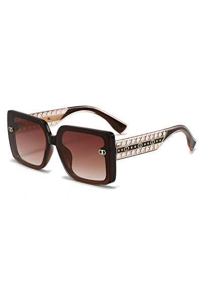 Choice1 cha kuang Retro Minimalist Large Frame Fashion Glasses with Decorativ...