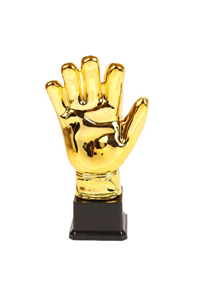 Choice One Size 〔W〕Golden Gloves Football Trophy Winner Gold Trophys Goalkeep...