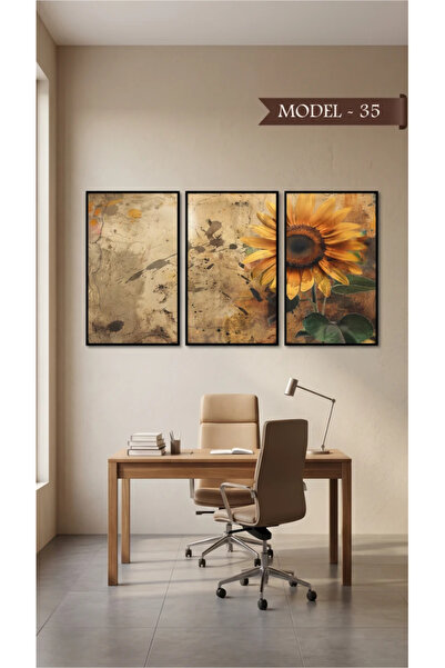 Akıllı Kağıt Glass-Look Adhesive Table Flower (Model- 35)