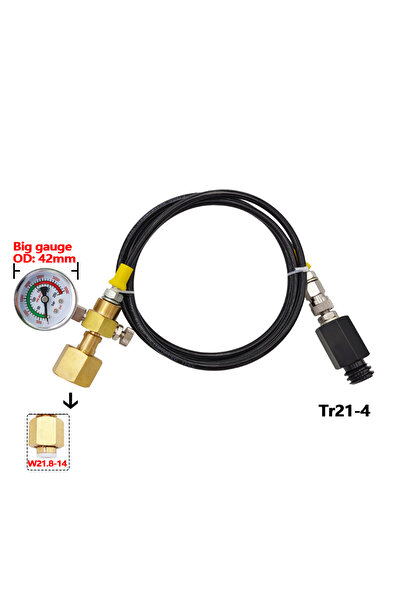Choice5 EU 250bar A Soda Water External High Pressure Hose Kit for Sodastream...