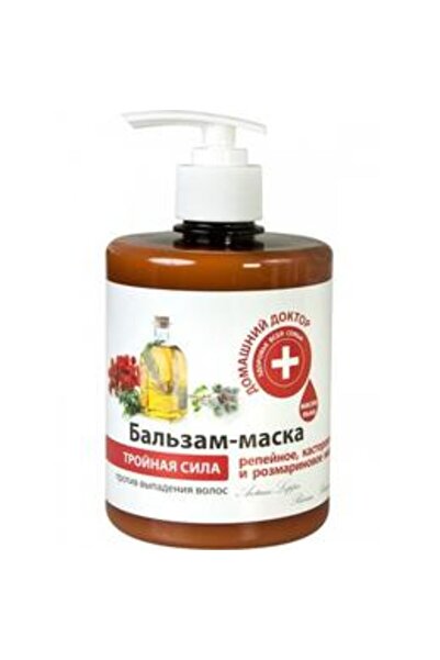 Doctorul Casei Balsam-Masca Impotriva Caderii Parului cu Uleiuri de Brusture,...