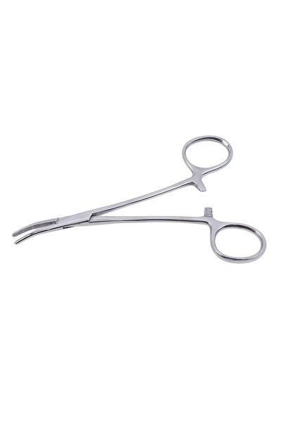 Choice Silver 12.5CM Bent-nose/Straight Curved Stainless Steel Locking Elbow ...