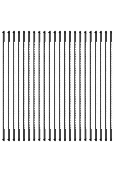 Choice 1set 6-1/2 Inch Coping Saw Blades 24TPI High Carbon Steel Saw Blades P...
