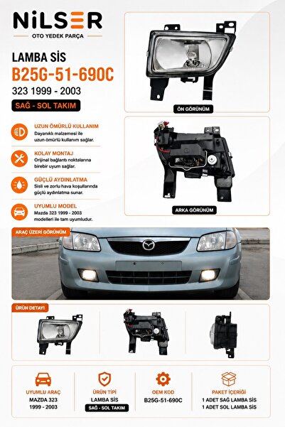 NS Nilser Auto Parts Mazda 323 Sis Lamba Sağ-Sol Takım 1999-2003