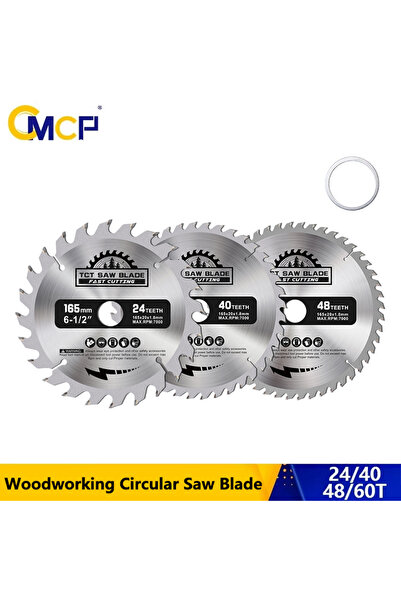 Choice1 165x1.8x20x48T CMCP 1pc TCT Woodworking Saw Blade 165mm Circular Saw ...