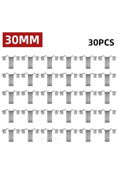 Choice 30MM (30PCS) Solar Panel Photovoltaic Water Guide Clip Stainless Steel...