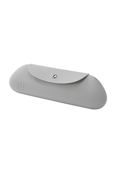 Choice Grey 3-in-1 Silicone Brush Organizer | Keep Brushes Pristine & Isolate...