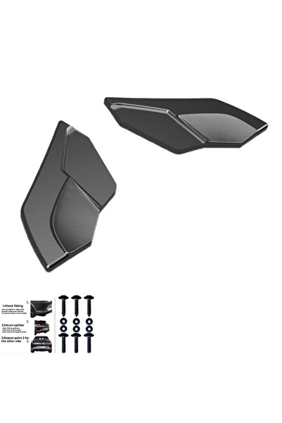 TMZ Garage Volkswagen Polo GTI 2009-2014 Arka Flap Seti | Sportif Tampon Eki & Agresif Görünüm (WRC TAMPONA UYUMLUDUR)