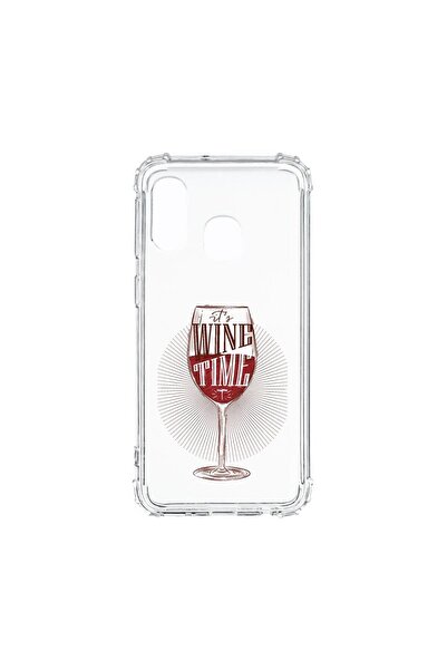 bestcase Husa Anti Shock, Compatibila Cu Samsung Galaxy A40, Wine Time, Silic...