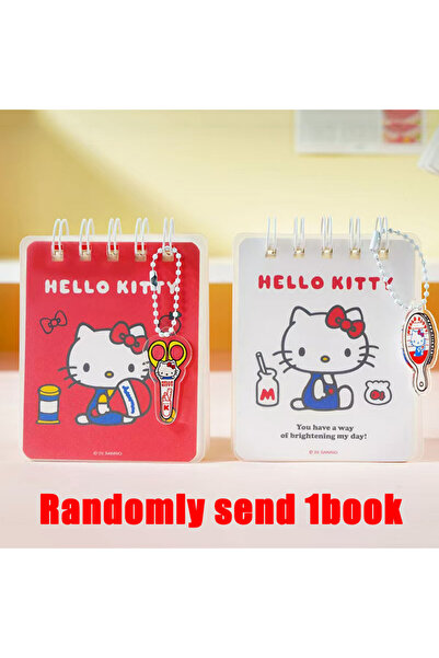 Choice Joytop Randomly send 1book Genuine Sanrio Hello Kitty Flip-Top Spiral ...